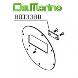 Contre couteau broyeur de végétaux Delmorino Pugio BIO338D - DEL MORINO - Couteau - Jardin Affaires