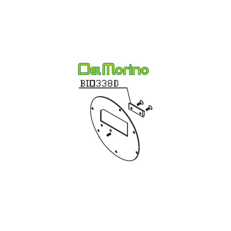 Gegenmesser Delmorino Pugio BIO338D Gemüsezerkleinerer