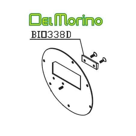 Contre couteau broyeur de végétaux Delmorino Pugio BIO338D - DEL MORINO - Couteau - Jardin Affaires 