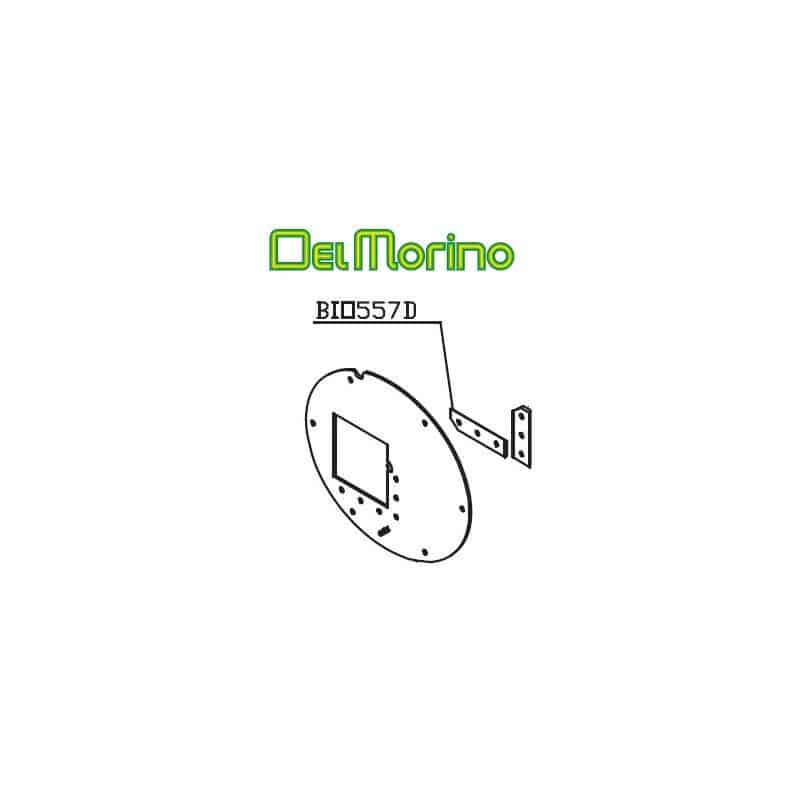 Tegenmes tuinafvalversnipperaar Delmorino Scutum BIO557D