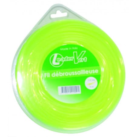 Coque de fil nylon rond longueur 60 mètres diamètre 3 mm - DS - Pièces détachées & conso - Jardin Affaires