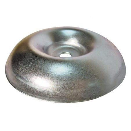 Copa de soporte para cabezal de desbrozadora, Ø 80 mm, Taladro: 8 mm