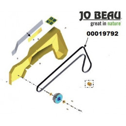 Cinto moedor de coto, moedor de coto B13-80 Jo Beau, 00019792 - JO BEAU - Cinto original - Jardinaffaires 