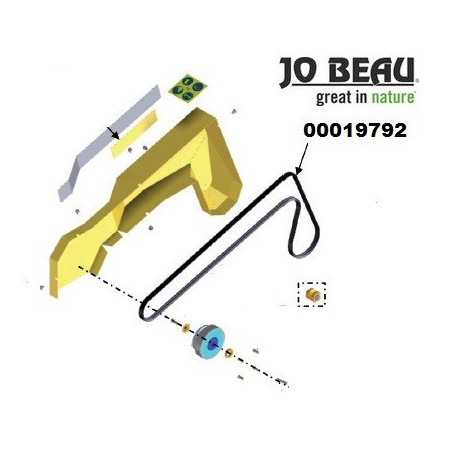 Cintura fresaceppi, fresaceppi B13-80 Jo Beau, 00019792 - JO BEAU - Cintura originale - Jardinaffaires 