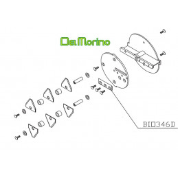 Couteau broyeur de végétaux Delmorino Pugio, BIO346D - DEL MORINO - Couteau - Jardin Affaires
