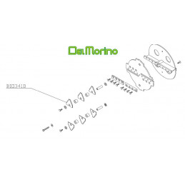 Delmorino Scutum Pflanzenhäcksler-Schlegelmesser, Pugio, BIO341D – DEL MORINO – Messer – Gartenangelegenheiten 