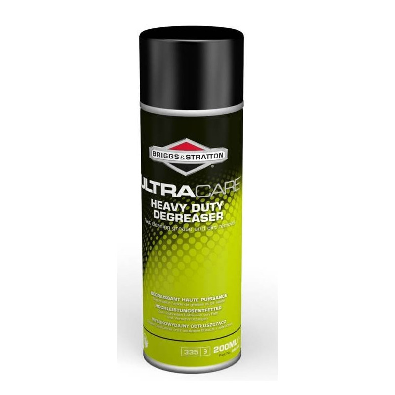 Ultra Care Sgrassante aerosol per impieghi gravosi 200 ml Briggs e Stratton Ultra Care Sgrassante aerosol per impieghi gravosi 200 ml Briggs e Stratton