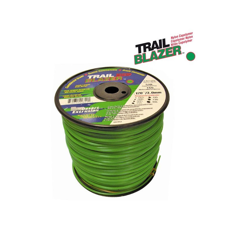 Ronde nylon draad Ø 3 mm voor bosmaaier (spoel 161m)
