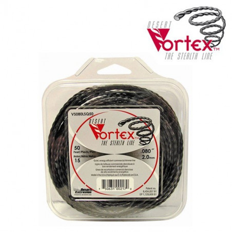 Fil nylon vortex Ø 2,4 mm pour débroussailleuse (blister 15 m) - JARDIN AFFAIRES - Fil débroussailleuse - Jardin Affaires 