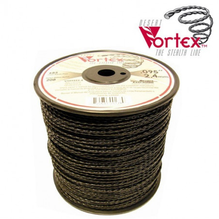 Fil nylon vortex Ø 2,7 mm pour débroussailleuse en bobine de 167 mètres - JARDIN AFFAIRES - Fil débroussailleuse - Jardin Affair