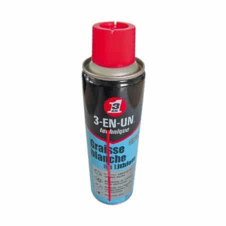 Graisse blanche au lithium 250 ml - DS - Pièces détachées & conso - Jardin Affaires