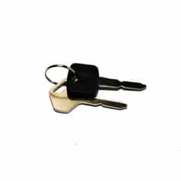 Jeu de Cle de contact GGP, 118210023/0 - STIGA - Roue tondeuse - Jardin Affaires