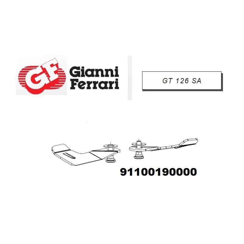 Kit de 2 lames droites Gianni Ferrari / Bieffebi 91100190000