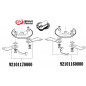 Kit 2 cuchillas rectas Gianni Ferrari / Bieffebi Kit 2 cuchillas rectas Gianni Ferrari / Bieffebi