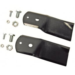 Kits embouts de lame tracteur tondeuse coupe frontale  Stiga 1134-9119-01, 1134911901 - DS - Pièces détachées & conso - Jardin A