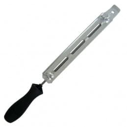 Lime et porte-lime de chaine de tronçonneuse diamètre 4 mm pour chaîne 3/8" LP et 1/4" - DS - Affûtage & nettoyage - Jardin Affa