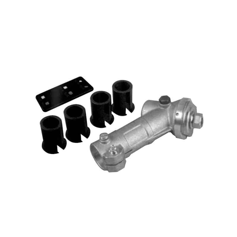 Universal angle drive for brush cutters