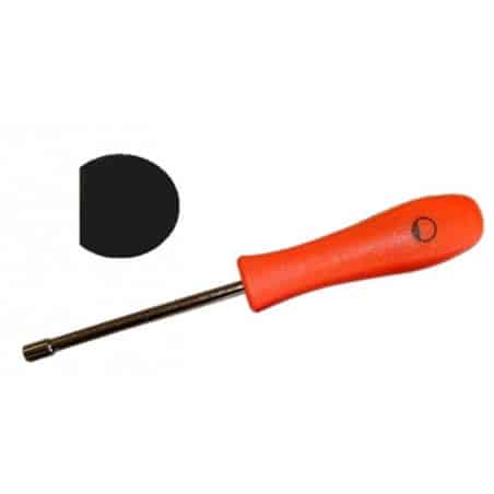Tournevis de réglage carburateur Forme D, Walbro, Zama, tronçonneuse, taille haies, moteur 2 temps - DS - Ecrou et vis de lame -