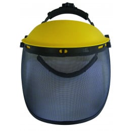 Kit de protection Visière de protection grillagée réglable + gants - DS - Visière de protection - Jardin Affaires