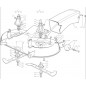 Piatto di taglio GGP 382565071/0, 382565024/0, 82565024/0, 82565016/0 TC122 - Castelgarden, Stiga