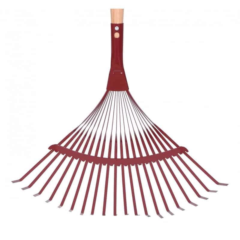 TERRACOTTA Flat wire lawn rake 20 teeth EM150