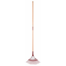 TERRACOTTA Flat wire lawn broom 20 teeth EM150 - LEBORGNE - Working the soil - Garden Business 