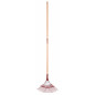 TERRACOTTA Flat wire lawn rake 20 teeth EM150