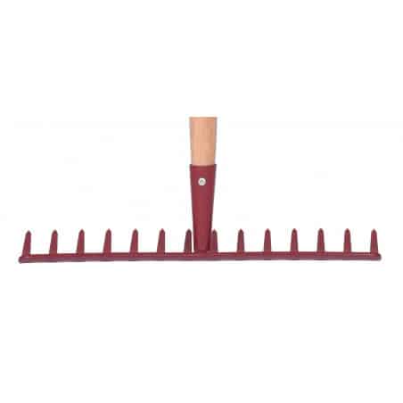 TERRACOTTA Râteau soudée 14 dent courbes EM150 - LEBORGNE - Râteau de jardin - Jardin Affaires