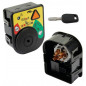 MTD SLEUTELSCHAKELAAR 3 STANDEN (AAN, UIT, CONTACT) 7 PINS MET ACHTERUITRIJBEVEILIGING 725-06119B