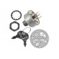 MTD INTERRUTTORE A CHIAVE 3 POSIZIONI (MARCIA, ARRESTO, CONTATTO) 6 PIN METALLO CON DADO E CHIAVI 725-1396A