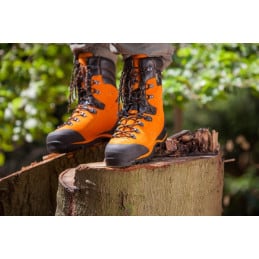 Chaussure Protector FOREST Orange HAIX - HAIX - Chaussure de sécurité - Jardin Affaires 