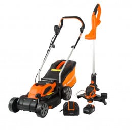 Twin Pack Tondeuse + Coupe Bordure à batterie 40V. Yard Force LMG32 - LTG30 300m² - YARD FORCE - Tondeuse à gazon - Jardin Affai