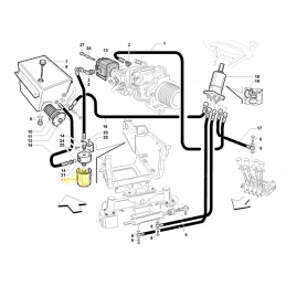 Filtre à huile hydraulique 25 microns , Gianni Ferrari / Bieffebi 00777650058 - BIEFFEBI - Filtre à huile - Jardin Affaires 