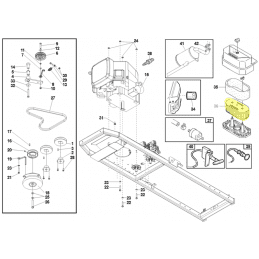 Kawasaki Luftfilter 11013-7031, 11013-7026 - BIEFFEBI - Luftfilter - Garden Business 