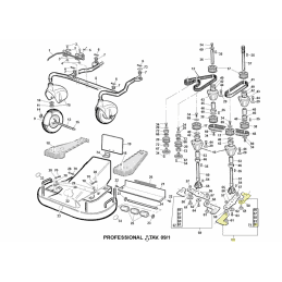 Kit de 2 lames gauches, Gianni Ferrari / Bieffebi 95532250000