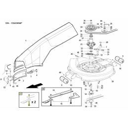 Kit viti lama, Gianni Ferrari / Bieffebi 95598440000 - BIEFFEBI - Lama tosaerba - Garden Business 