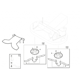 Kit bulloni per portacoltelli, Gianni Ferrari / Bieffebi 95599320000 - BIEFFEBI - Coltello - Garden Business 