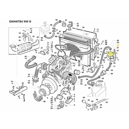 Pompe à essence Daihatsu 950 G, Bieffebi 95599960000