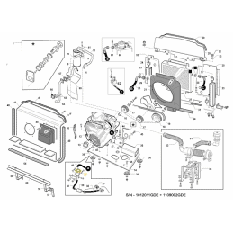 Bomba de gasolina Daihatsu 950 G, Bieffebi 95599960000 - BIEFFEBI - Bombas - Negocios de jardín 