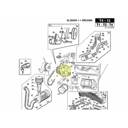 Alternador Denso 100211-1670 para motor Kubota, ref. Gianni Ferrari 00.55.01.0550 - GIANNI FERRARI - Recambios y conso 