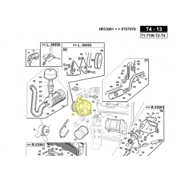 Alternateur Denso 100211-1670 pour moteur Kubota, réf. Gianni Ferrari 00.55.01.0550 - GIANNI FERRARI - Alternateur - Jardin Affa