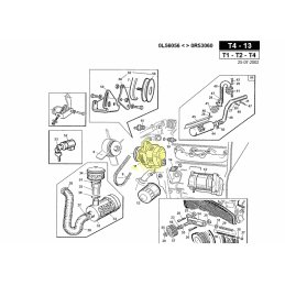 Alternador Denso 100211-1670 para motor Kubota, ref. Gianni Ferrari 00.55.01.0550 - GIANNI FERRARI - Peças de reposição e conso 