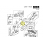 Wisselstroomgenerator Denso 100211-1670 voor Kubota motor, ref. Gianni Ferrari 00.55.01.0550 Wisselstroomgenerator Denso 100211-1670 voor Kubota motor, ref. Gianni Ferrari 00.55.01.0550