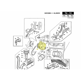 Alternateur Denso 100211-1670 pour moteur Kubota, réf. Gianni Ferrari 00.55.01.0550 - GIANNI FERRARI - Alternateur - Jardin Affa