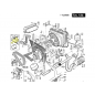 Wisselstroomgenerator Denso 100211-1670 voor Kubota motor, ref. Gianni Ferrari 00.55.01.0550 Wisselstroomgenerator Denso 100211-1670 voor Kubota motor, ref. Gianni Ferrari 00.55.01.0550