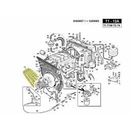 Correa de salida del motor, ref. Gianni Ferrari 00.17.01.0070 - GIANNI FERRARI - Cinturón original - Garden Affairs 