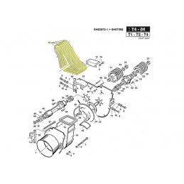 Cinghia turbina, frizione Gianni Ferrari 00.17.01.1450 - GIANNI FERRARI - Cinghia originale - Garden Business 