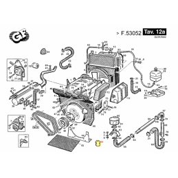 Filtre à gasoil pour moteur Lombardini LDW903-1003-1404, réf. Gianni Ferrari 00.32.02.0010 - GIANNI FERRARI - Filtre à essence -