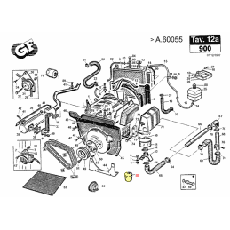 Filtre à gasoil pour moteur Lombardini LDW903-1003-1404, réf. Gianni Ferrari 00.32.02.0010 - GIANNI FERRARI - Filtre à essence -