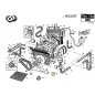 Dieselfilter für Lombardini LDW903-1003-1404 Motor, Ref.-Nr. Gianni Ferrari 00.32.02.0010